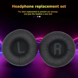 Almofadas para fones de ouvido, fácil de transportar, peça leve para jbl tune 500bt 600btnc, substituição de almofada de espu...