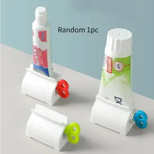 Dentífrico Dispenser Squeezer para Casa, Acessórios Do Banheiro, Suporte De Creme Dental, Organizador, Tintura De Cabelo Cosm...