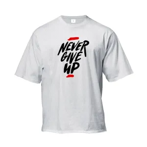 Camiseta de meia manga estampada masculina, camiseta solta corrida, secagem rápida, roupas de ginástica fitness, esportes de ...