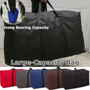 Bolsa de armazenamento unissex de grande capacidade, bolsa de viagem dobrável, armazenamento de roupas, bolsa de armazenament...