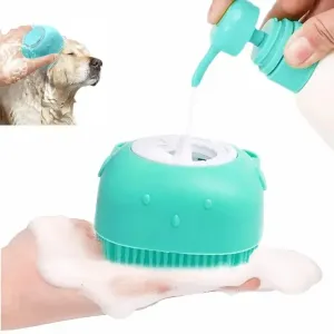 Multifuncional Household Banho Artefato, Silicone Escova De Banho, Pet Shampoo, Limpeza Do Cabelo, Massagem Ferramenta Do Cou...