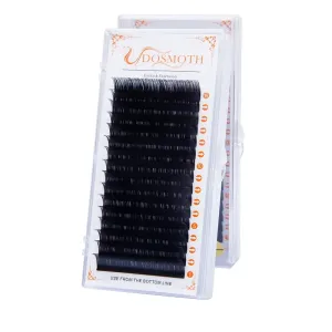 DOSMOTH- Soft Cílios Extensão, cílios individuais, cílios vison falso, cílios postiços, 16 linhas de espessura, 0,03 a 0,20
