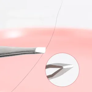 Multifuncional em aço inoxidável Sobrancelha Clipe, Depilação Forceps, Sobrancelha Trimming Forceps, Eyelash Beauty Tools