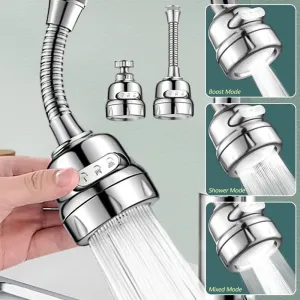 Extensor de torneira rotativo 360 graus, torneira da pia da cozinha, borbulhador, dispositivo de economia de água, adaptador,...