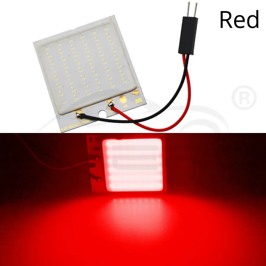 Hviero White Red Blue T10 Cob 24 SMD 36 SMD Car Led Vehicle Panel Lamps Auto Interior Reading Lamp Bulb Light Dome Festoon BA9S DC 12v