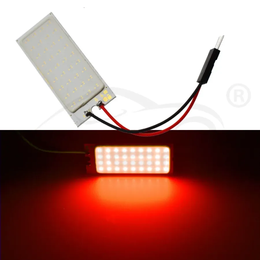 Hviero White Red T10 Cob 36Led Car Led w5w C5W C10w 194 Panel Lamps Auto Door Reading Lamp Backup Bulb Dome Festoon Light BA9S DC 12v