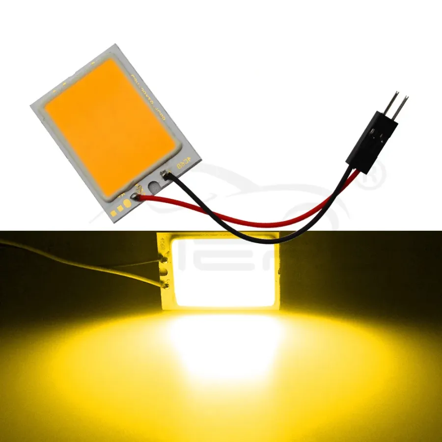 Hviero White Red Blue T10 Cob 24 SMD 36 SMD Car Led Vehicle Panel Lamps Auto Interior Reading Lamp Bulb Light Dome Festoon BA9S DC 12v